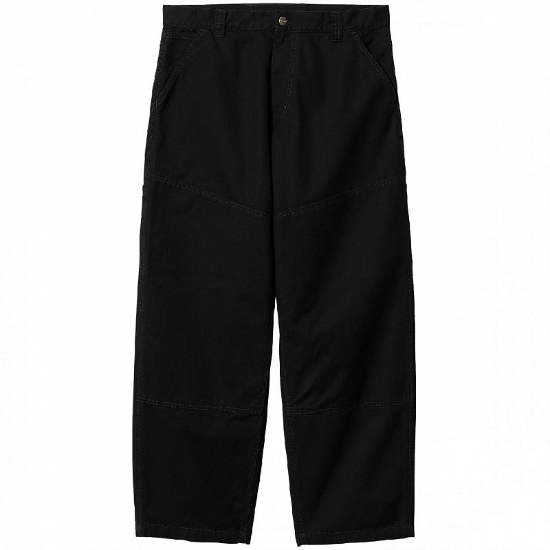 Брюки CARHARTT WIP Wide Panel Pant BLACK (RINSED)