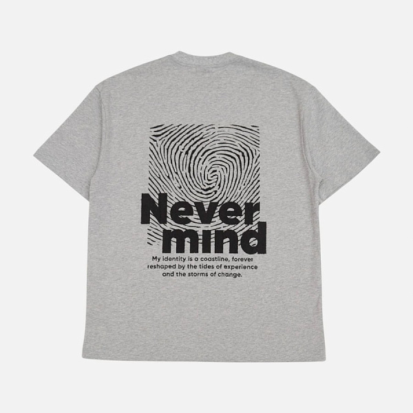 Футболка NVM «Identity», светло-серый