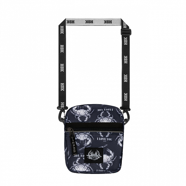 Сумка мессенджер HOOK «Краб» Анкл серый