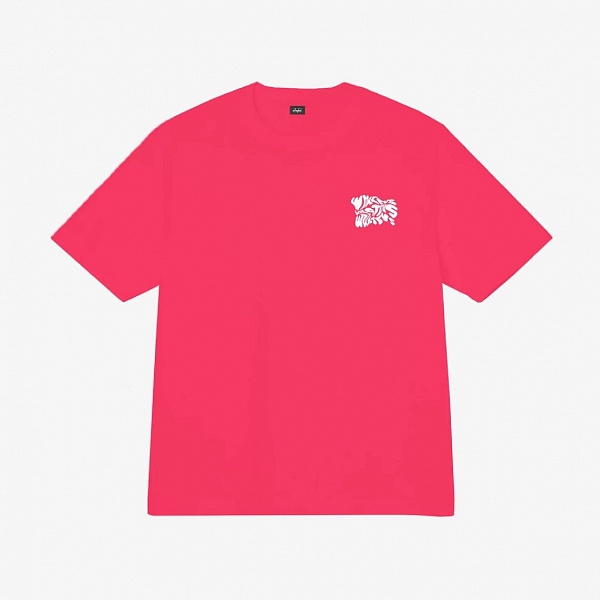 Футболка Whatevs Tee bubble malina