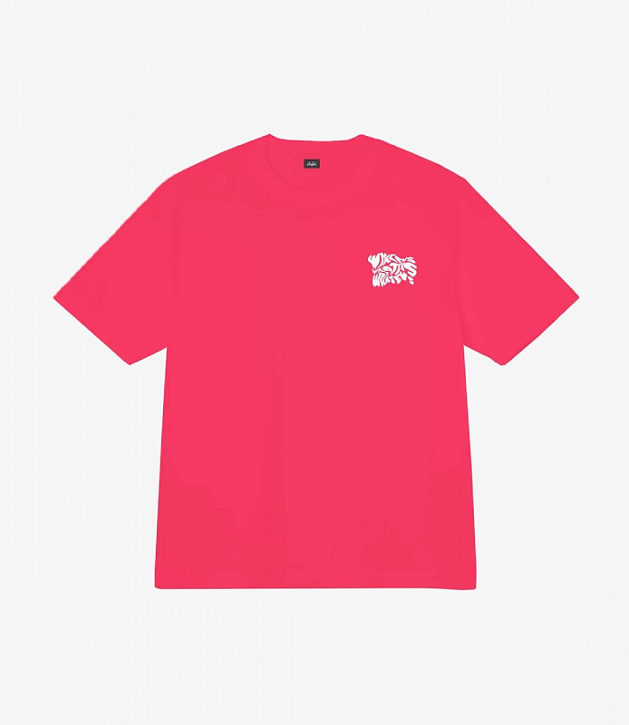 Футболка Whatevs Tee bubble malina