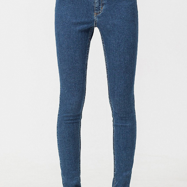 Джинсы (Slim) Женские Cheap Monday High Skin Abstract Blue BLUE