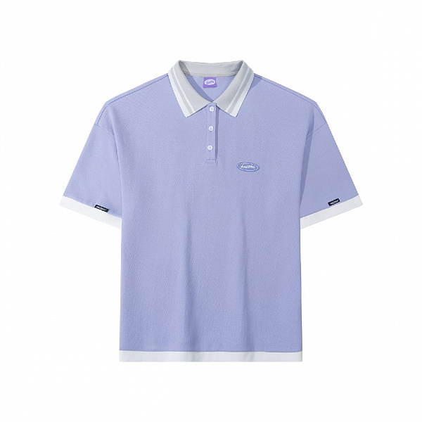 Поло YMKA SHIX светло-фиолетовый