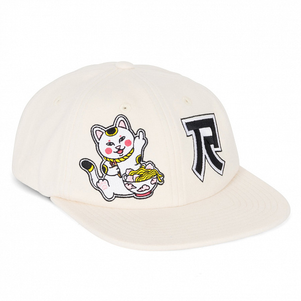 Кепка RIPNDIP Lucky Nerm Wool Strapback Cream