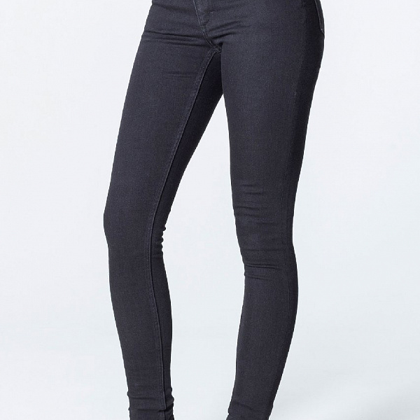 Джинсы (Slim) Женские Cheap Monday High Skin Pure Black BLACK