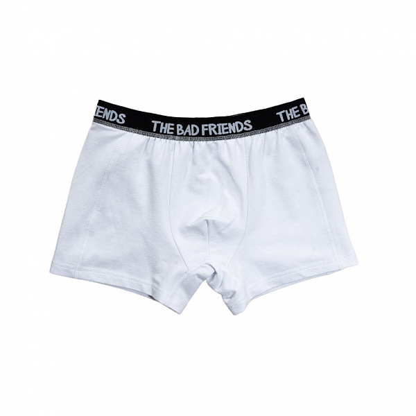 Трусы THE BAD FRIENDS Boxer 250гр белый