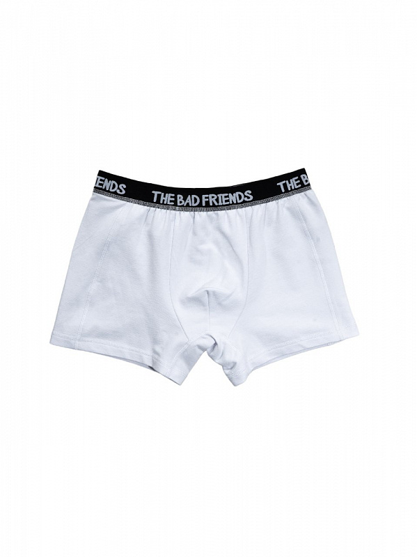 Трусы THE BAD FRIENDS Boxer 250гр белый