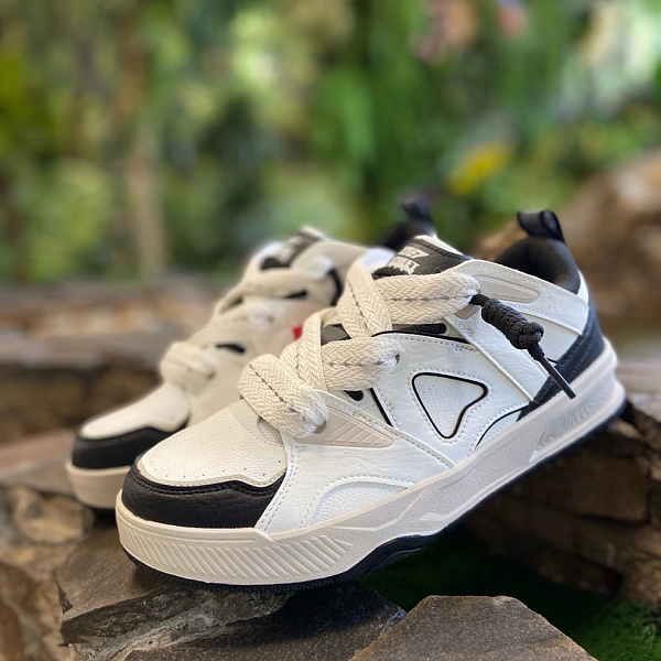 Кеды XTEP CANVAS WHITE/BLACK белый