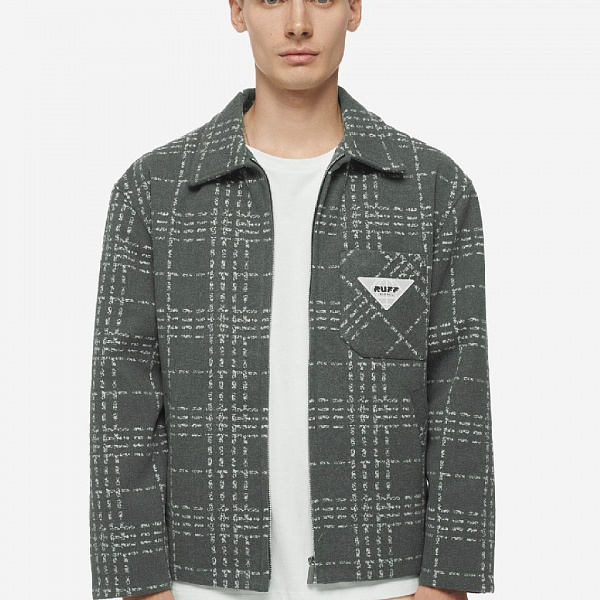 Куртка RUFF Drp jacket / green white