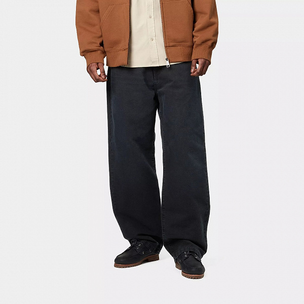 Джинсы CARHARTT WIP (Loose fit) Landon Pant BLACK (STONE CANVAS)