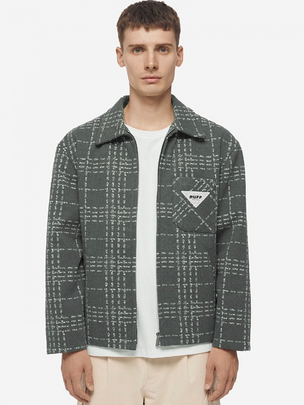 Куртка RUFF Drp jacket / green white