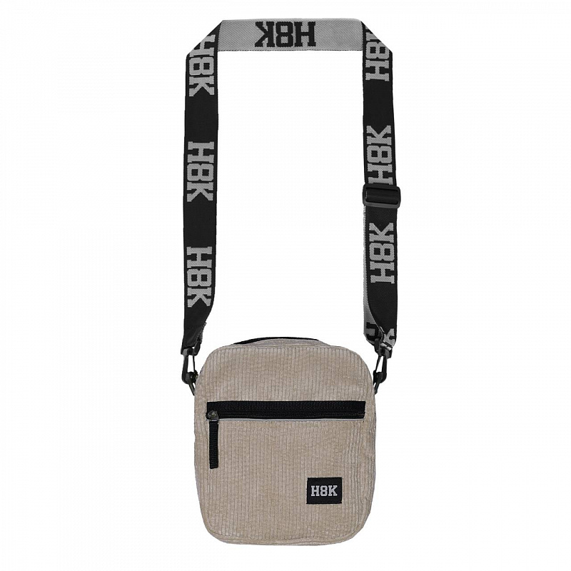 Сумка мессенджер HOOK «Вельвет» Анкл кремовый