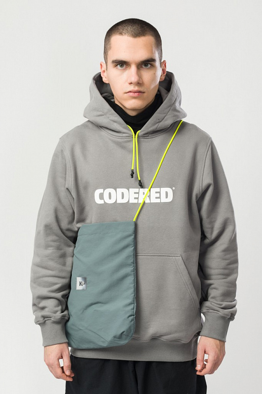 1Сумка CODERED авоська Tote Cord Серо-Зеленый