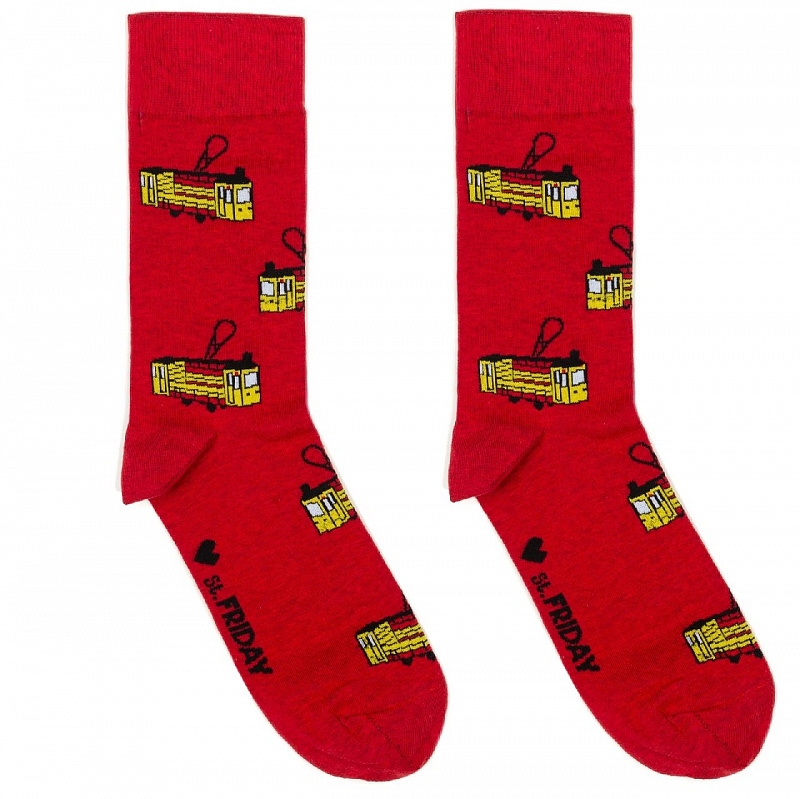Носки ST.FRIDAY SOCKS Петербургский трамвай