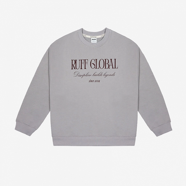 Свитшот RUFF OVERSIZED SWEATSHIRT / GREY