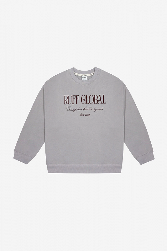 Свитшот RUFF OVERSIZED SWEATSHIRT / GREY