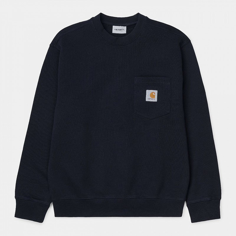 Свитшот CARHARTT WIP Pocket Sweatshirt DARK NAVY