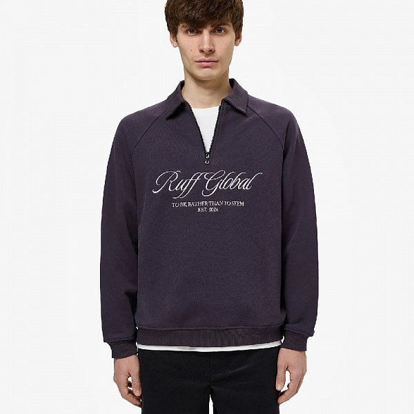 Толстовка RUFF Halfzip Sport Jacket  Dark Purple