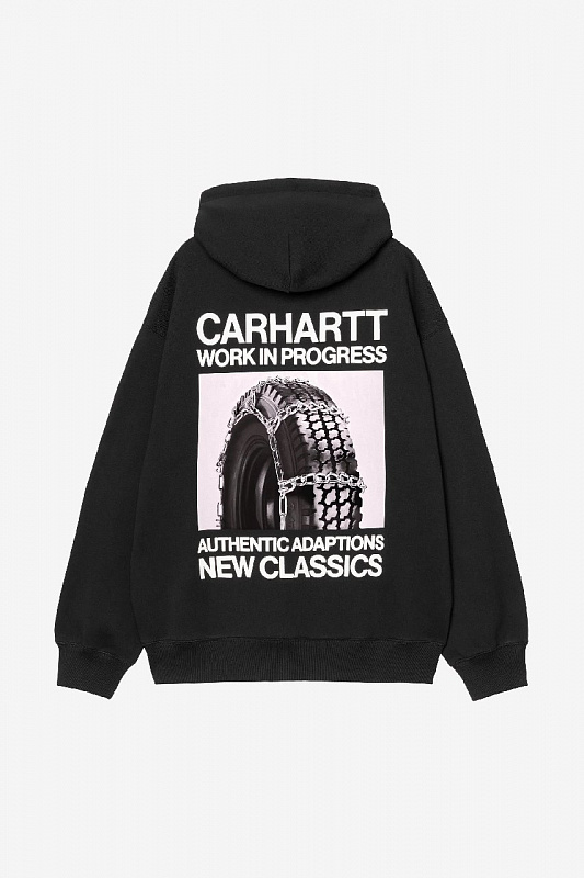 Худи CARHARTT WIP Hooded Sean Hamilton Sweat BLACK