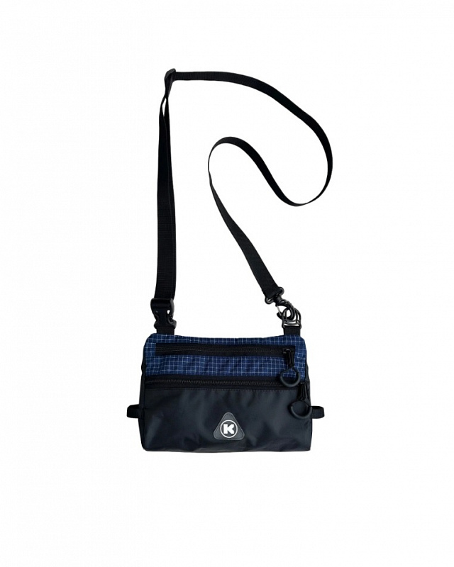 Сумка мессенджер KUL'TURA "CROSS BODY" синий