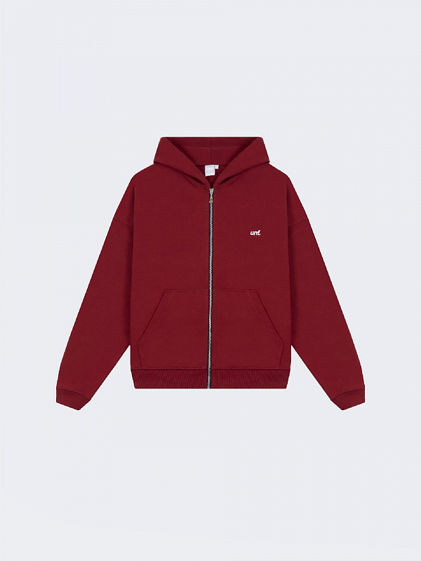 Худи UNIFORM Heavy Zip unf. бордовый