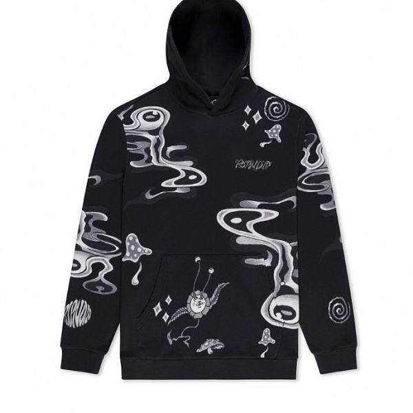 Худи RIPNDIP SPACE WALK HOODIE BLACK