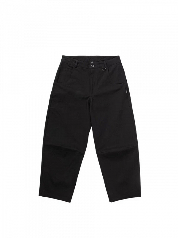 Брюки THE BAD FRIENDS Baggy jeans твил ультра черный