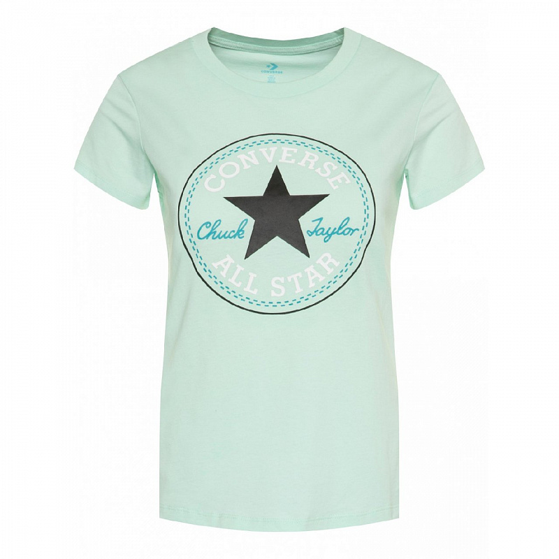 Футболка женская CONVERSE CHUCK PATCH NOVA TEE Ментол