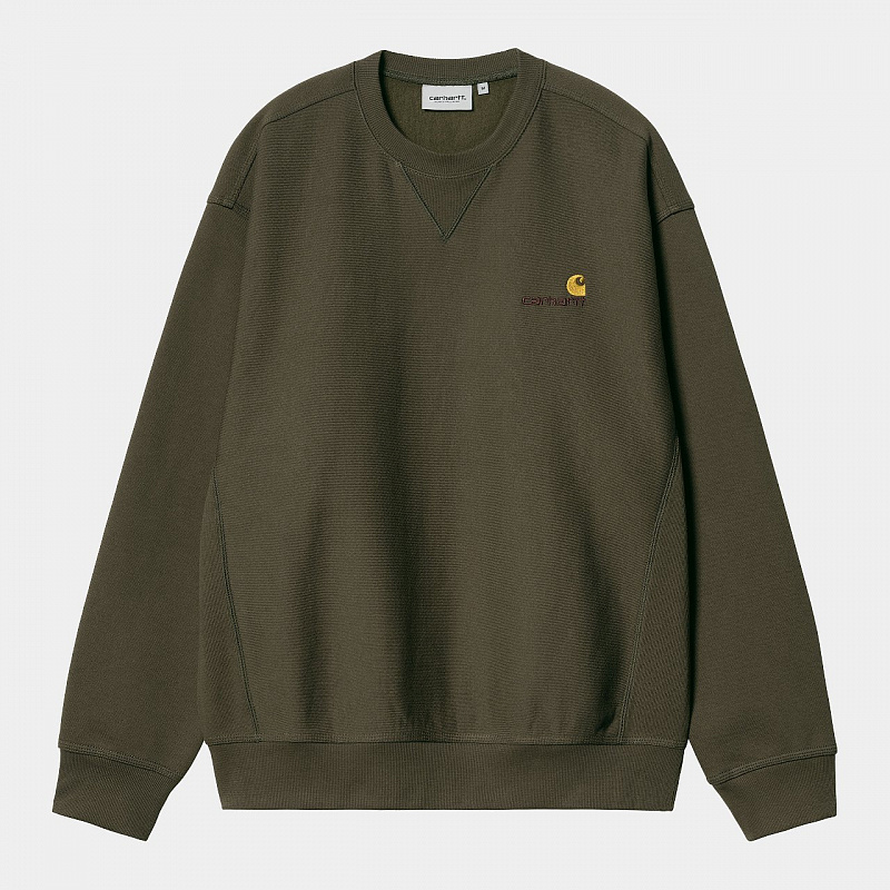 Свитшот CARHARTT WIP American Script Sweatshirt PLANT