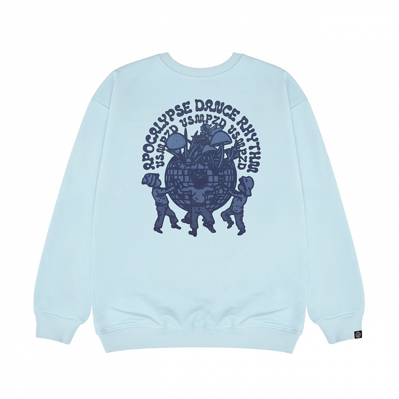 Свитшот HOOK «Апокалипсис» голубой