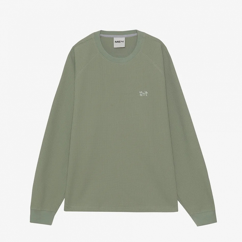 Свитшот МЕЧ SW WAFFLE Pastel Green