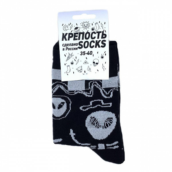 Носки КРЕПОСТЬ SOCKS "Инопланетянин"