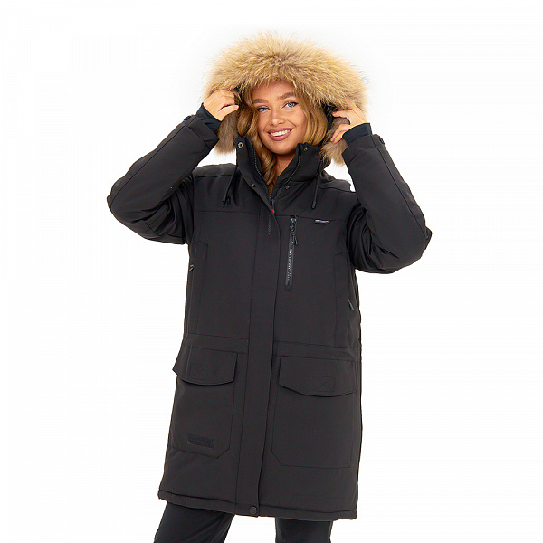 Парка женская AZIMUTH 123/22939_60 Черный