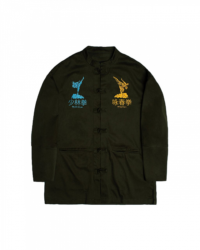 Рубашка Китайская RICE хаки