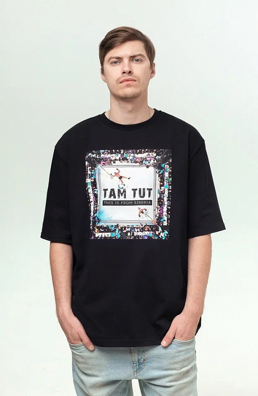 Футболка TAM TUT "Нокаут" Черный