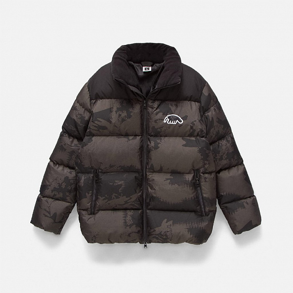 Куртка ANTEATER Downjacket-Print-Black