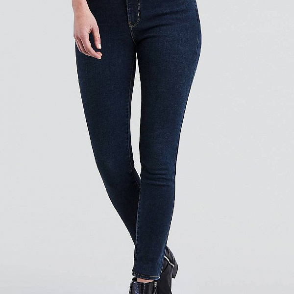 Джинсы w LEVIS 720 HIRISE SUPER SKINNY essential blue