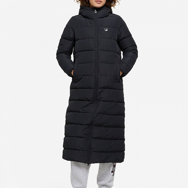 Куртка женская Fila на искусственном пуху Women's coat black чёрный