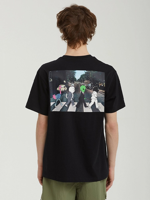 Футболка RIPNDIP CROSSWALK TEE BLACK
