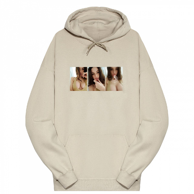 Толстовка ZIQ & YONI x AREOLA бежевая