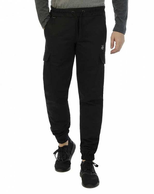 Джоггеры COOL PENGUIN Black Canvas Fleece