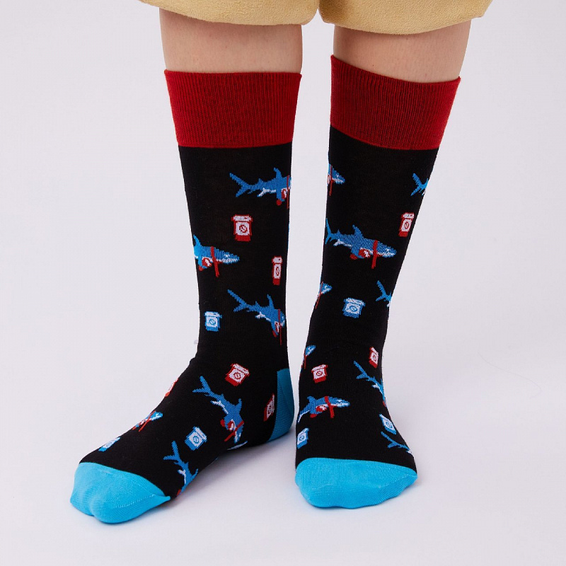 Носки ST.FRIDAY SOCKS Акулатте