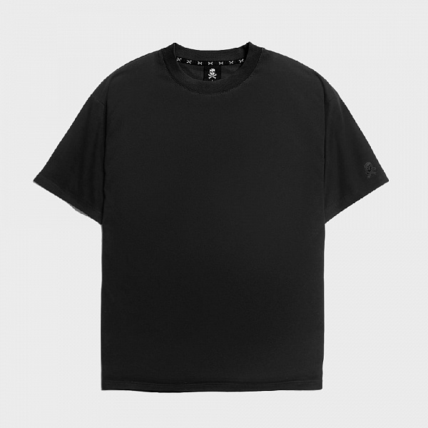 Футболка HARD LUNCH оверсайз Premium черный