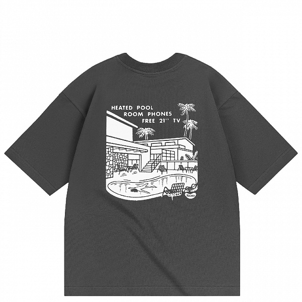 Футболка HEATED POOL FIRM shadow.grey