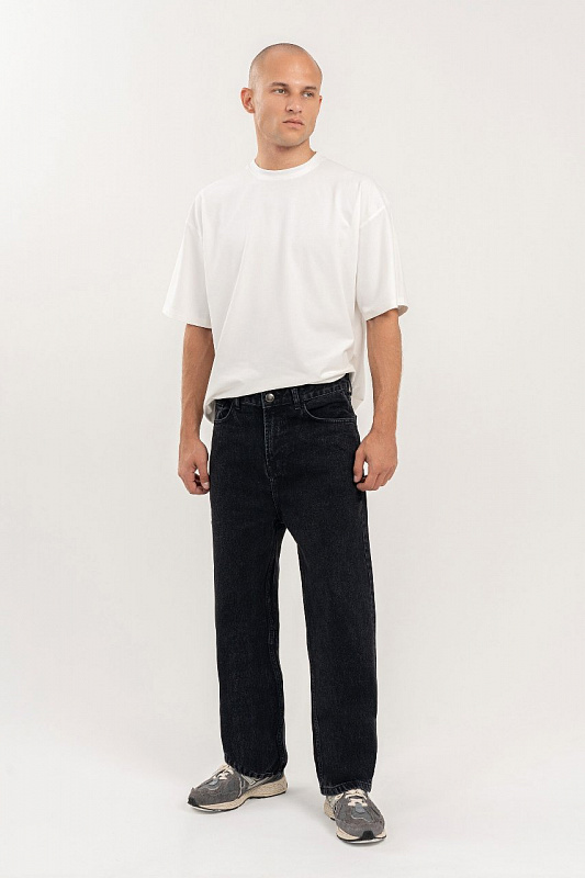 Джинсы KUL'TURA "Baggy", марка темно-серый