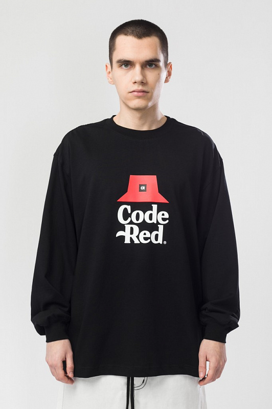 1Лонгслив CODERED Oversleeve 2hut Черный