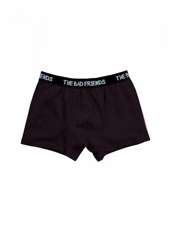 Трусы THE BAD FRIENDS Boxer 240 гр черный