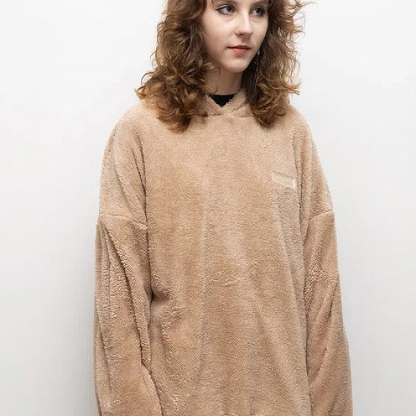 Худи MIRBA BOX LOGO бежевый