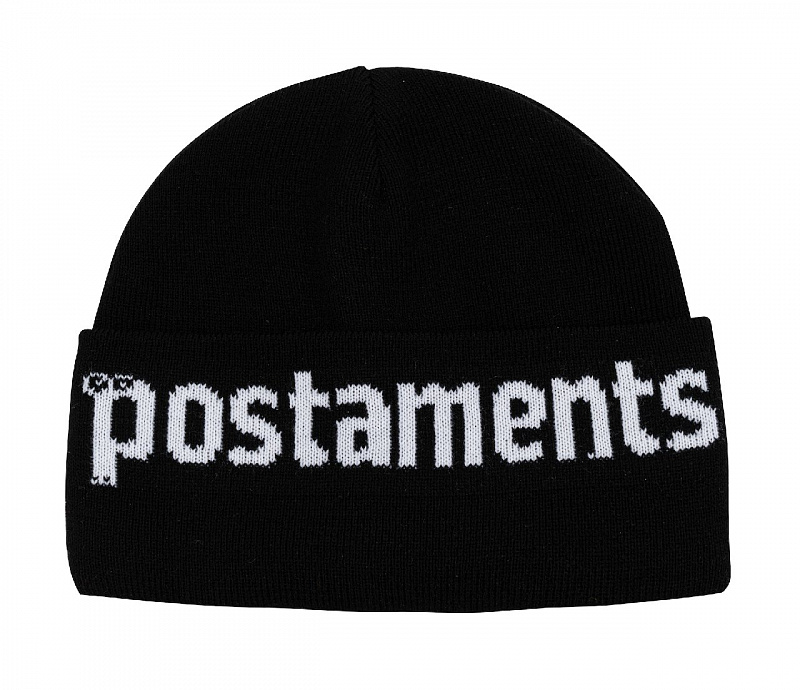 Шапка Postaments "Basic" Black
