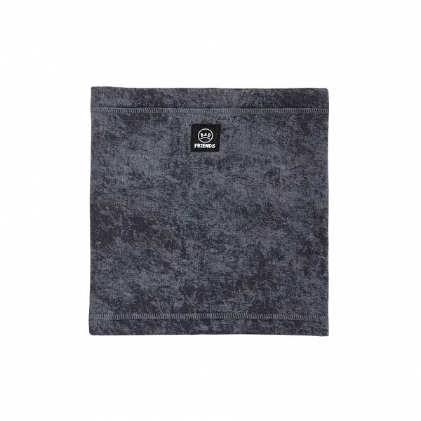 Шарф THE BAD FRIENDS Баф  BAF 01 футер графит винтаж